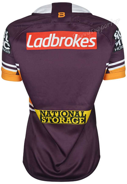 Brisbane Broncos NRL Ladies Womens Home Jersey