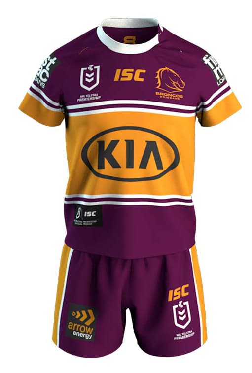Brisbane Broncos NRL Toddler Jersey