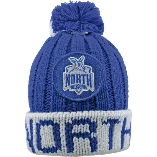 North Melbourne Kangaroos AFL Hundo Beanie