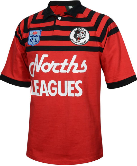 North Sydney Bears 1991 Retro Jersey