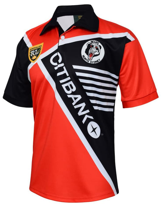 North Sydney Bears 1995 Mens World Sevens Retro Jersey