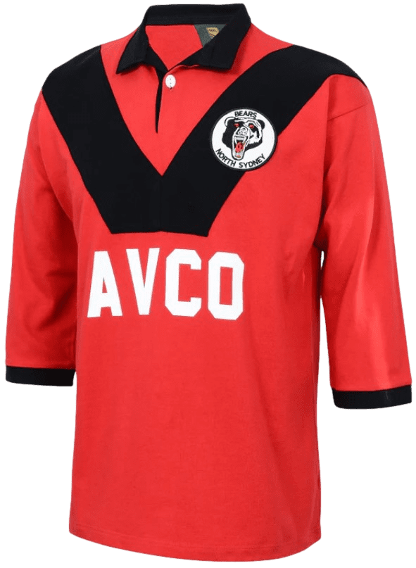 North Sydney Bears 1978 NRL Mens Retro Jersey