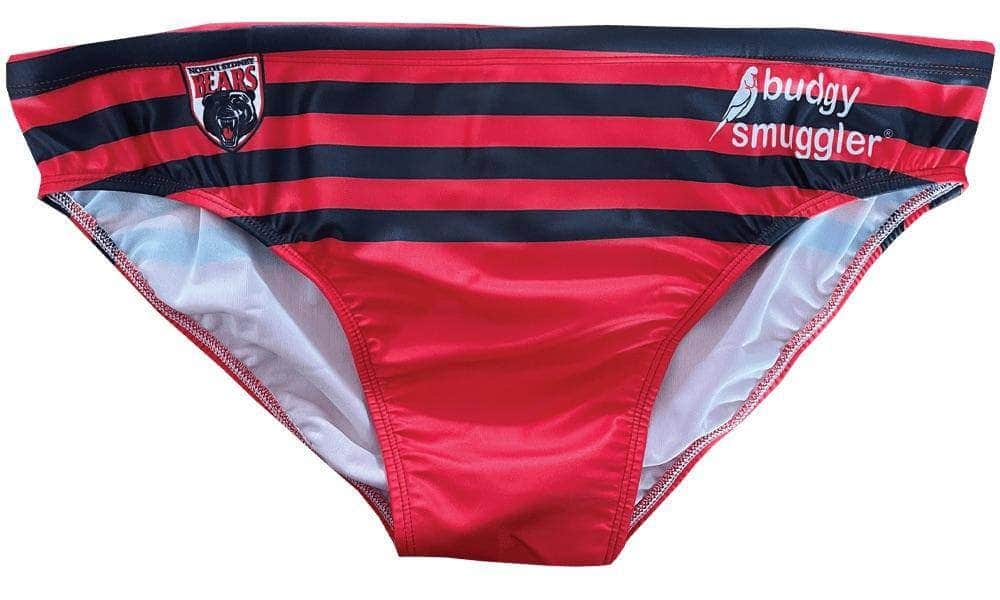 North Sydney Bears NRL Mens Modern Budgy Smuggler Swimmers