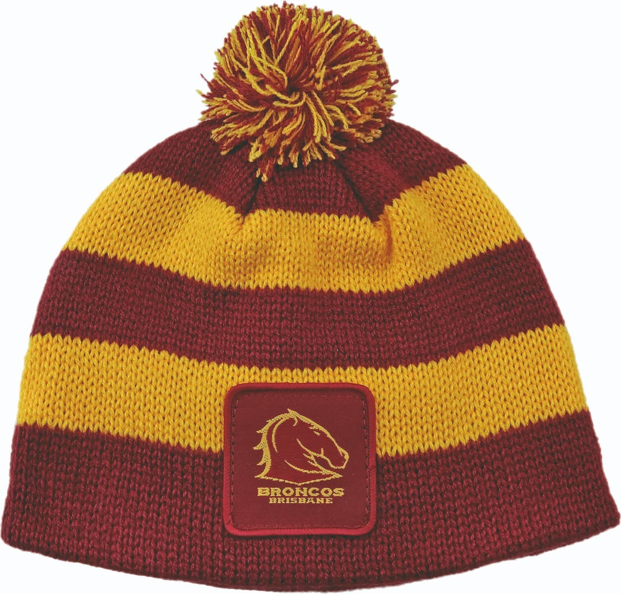 Brisbane Broncos NRL Baby Beanie and Scarf Combo