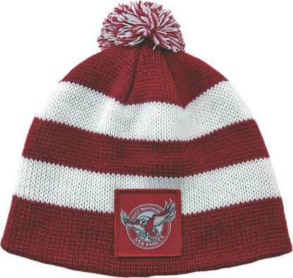 Manly Sea Eagles NRL Baby Beanie and Scarf Combo