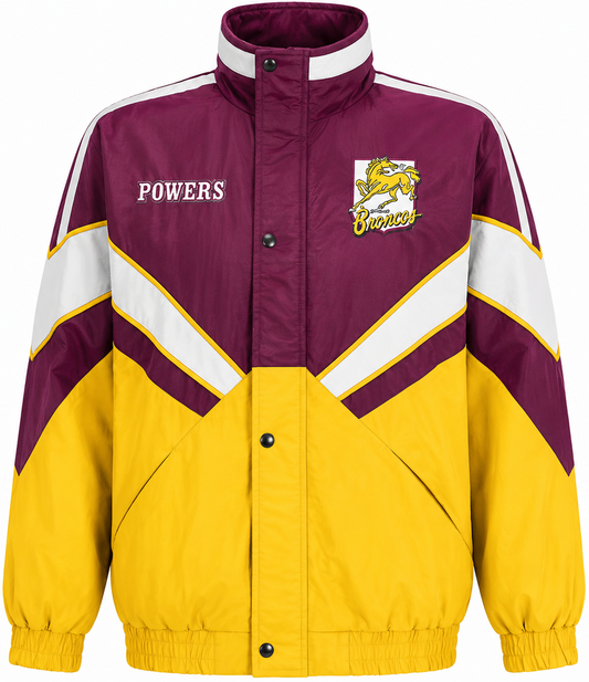 Brisbane Broncos 2026 NRL Mens Retro Winter Jacket