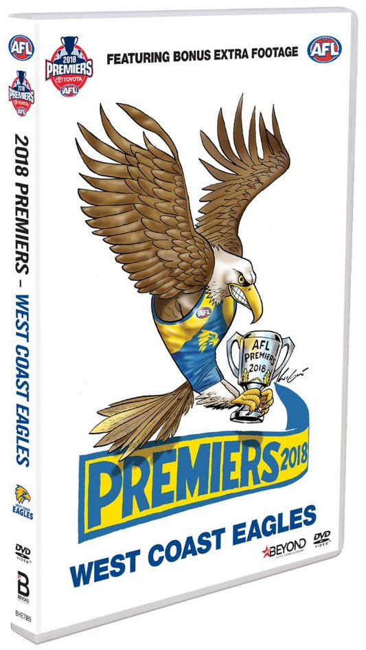 West Coast Eagles AFL Premiers Grand Final DVD **PRESALE**