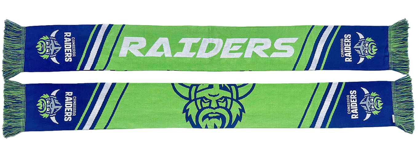 Canberra Raiders 2026 NRL Adults Velocity Scarf
