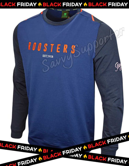 Sydney Roosters NRL Mens Travel Crew Jumper