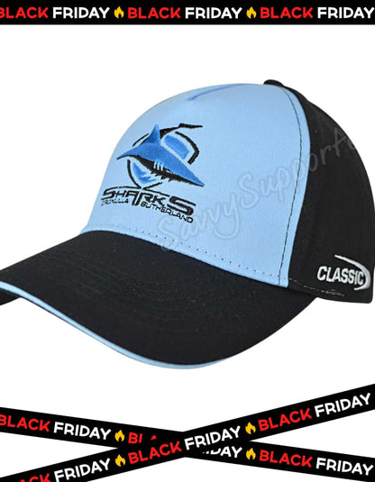 Cronulla Sharks NRL Adults Media Cap