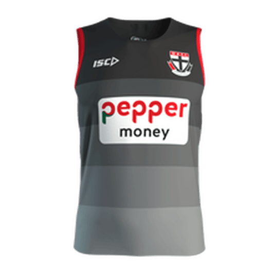 St Kilda Saints AFL Grey Training Singlet