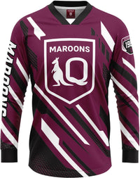QLD Maroons State of Origin Mens Motor Cross MX Jersey