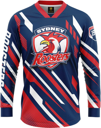 Sydney Roosters NRL Mens Motor Cross MX Jersey