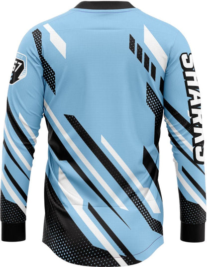 Cronulla Sharks NRL Mens Motor Cross MX Jersey