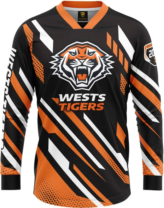 Wests Tigers NRL Mens Motor Cross MX Jersey