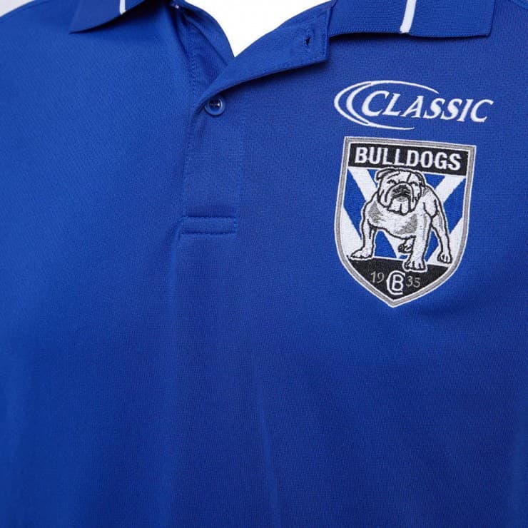 Canterbury Bulldogs NRL Ladies Media Polo Shirt