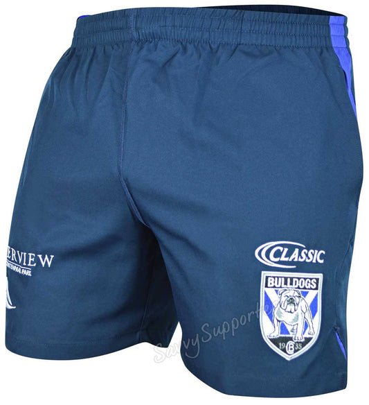 Canterbury Bulldogs Mens Classic Sportswear Training Shorts