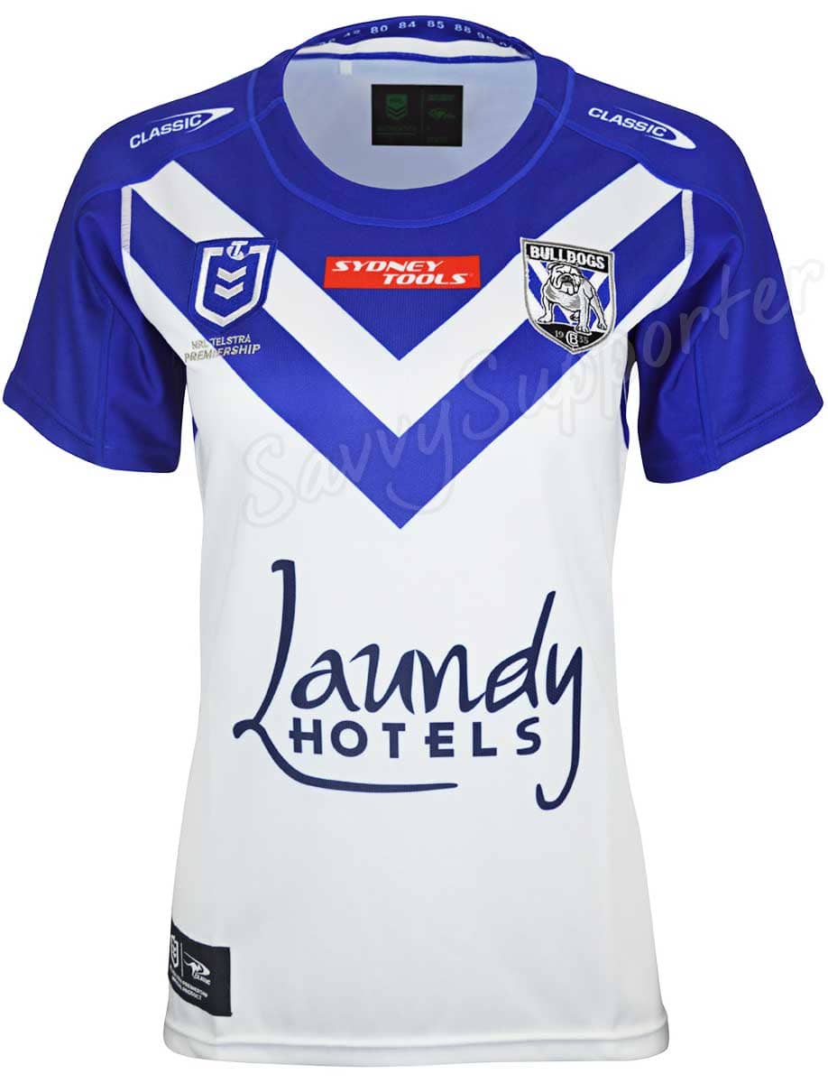 Canterbury Bulldogs Ladies NRL Home Jersey