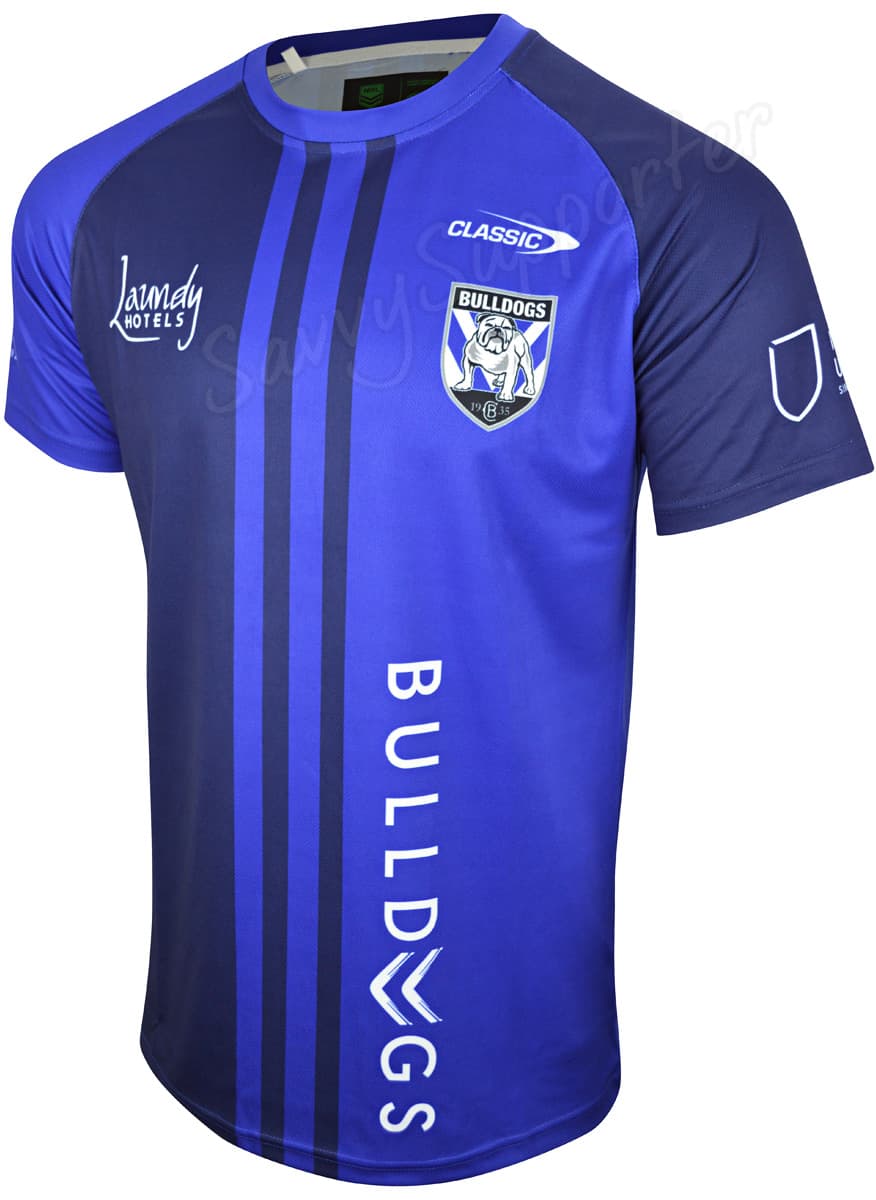 Canterbury Bulldogs NRL Mens Warm Up Tee Size 3XL ONLY