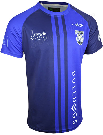 Canterbury Bulldogs NRL Mens Warm Up Tee Size 3XL ONLY