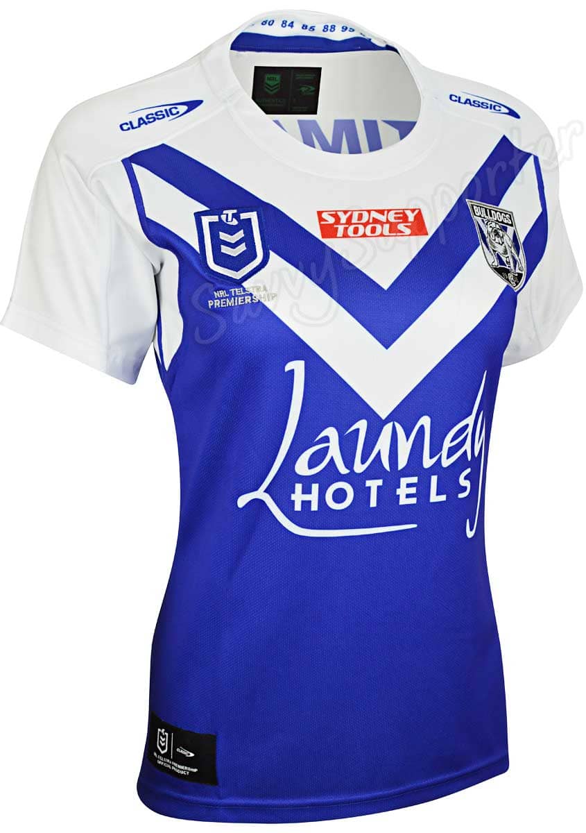 Canterbury Bulldogs NRL Womens Away Jersey