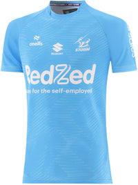 Melbourne Storm 2025 NRL Mens Blue Training Shirt