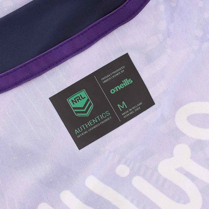 Melbourne Storm 2024 NRL Mens Purple Training Shirt
