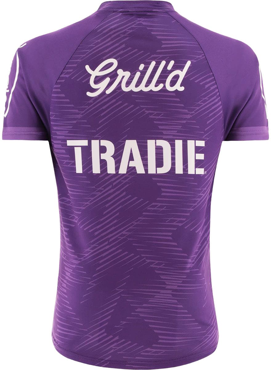 Melbourne Storm 2025 NRL Mens Purple Training Shirt