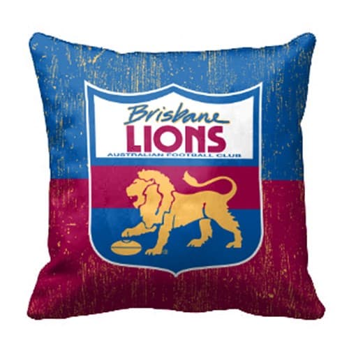 Brisbane Lions AFL 1st 18 Heritage Cushion