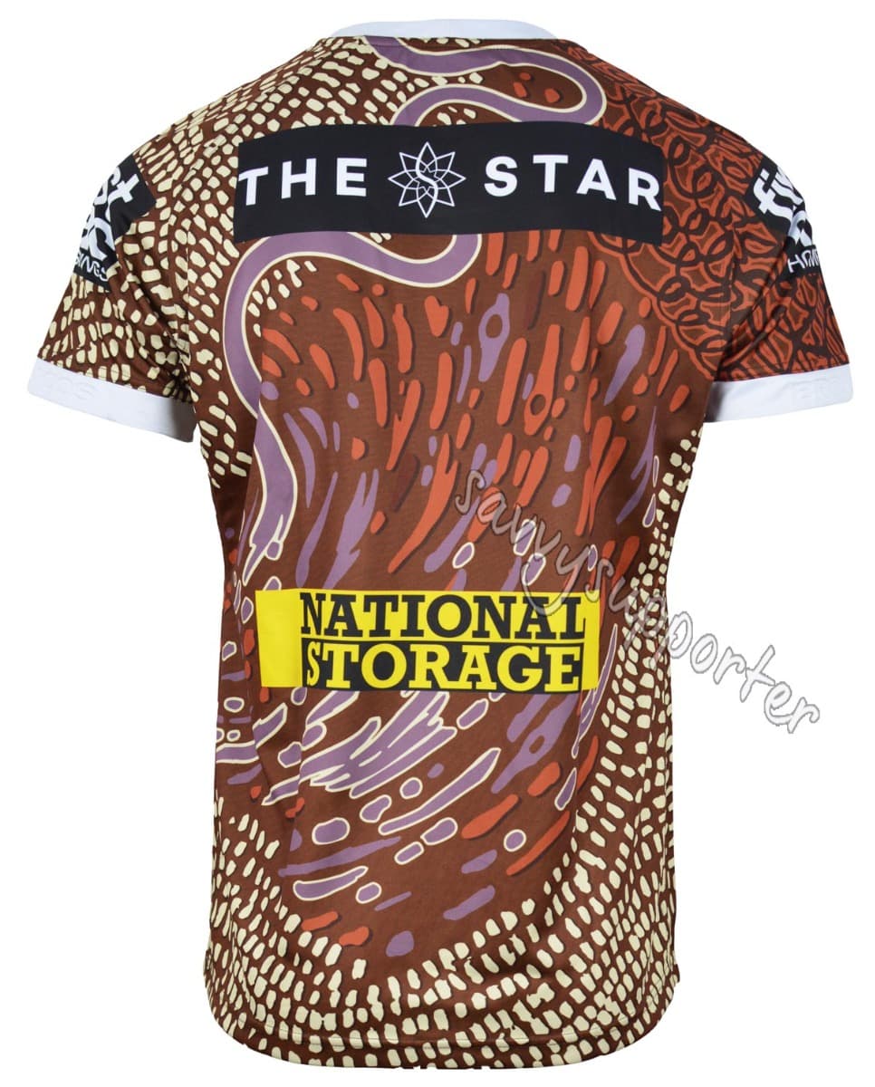 Brisbane Broncos 2024 NRL Toddler Indigenous Jersey