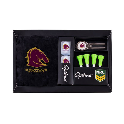Brisbane Broncos NRL Golf Gift Pack