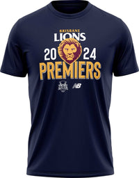 Brisbane Lions 2024 AFL Kids Premiers Tee