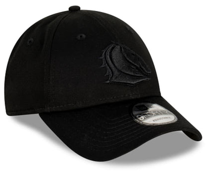 Brisbane Broncos NRL New Era 9FORTY Black on Black Snapback Cap