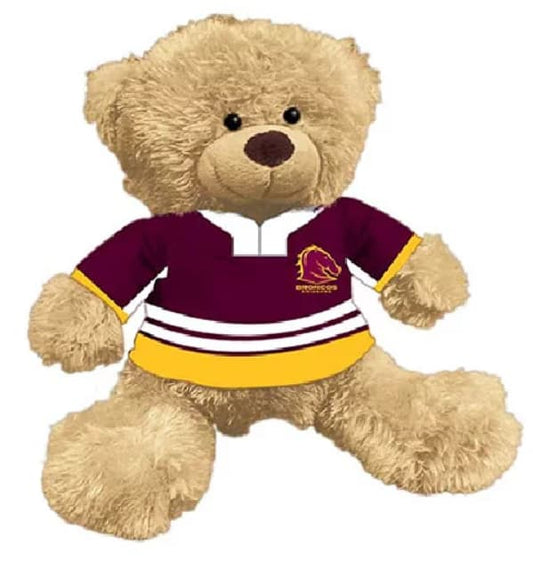 Brisbane Broncos NRL 18cm Plush Teddy