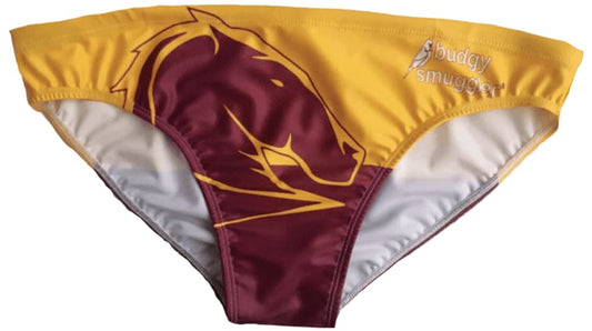 Brisbane Broncos NRL Mens Budgy Smuggler Swimmers