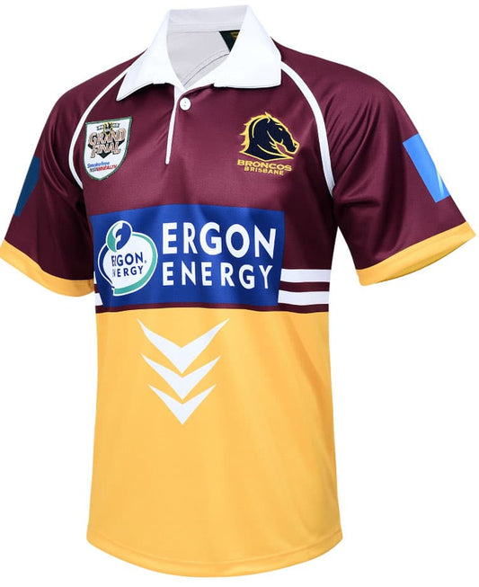 Brisbane Broncos 2000 NRL Mens Retro Jersey