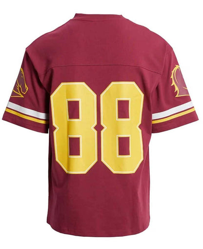 Brisbane Broncos 2025 NRL Mens Gridiron Shirt