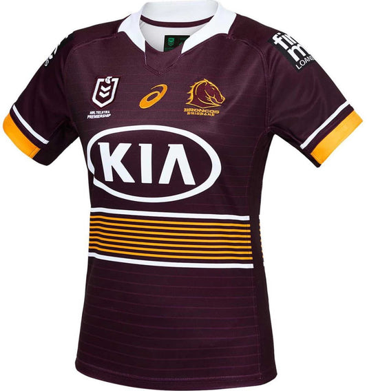 Brisbane Broncos ASICS NRL Ladies Home Jersey