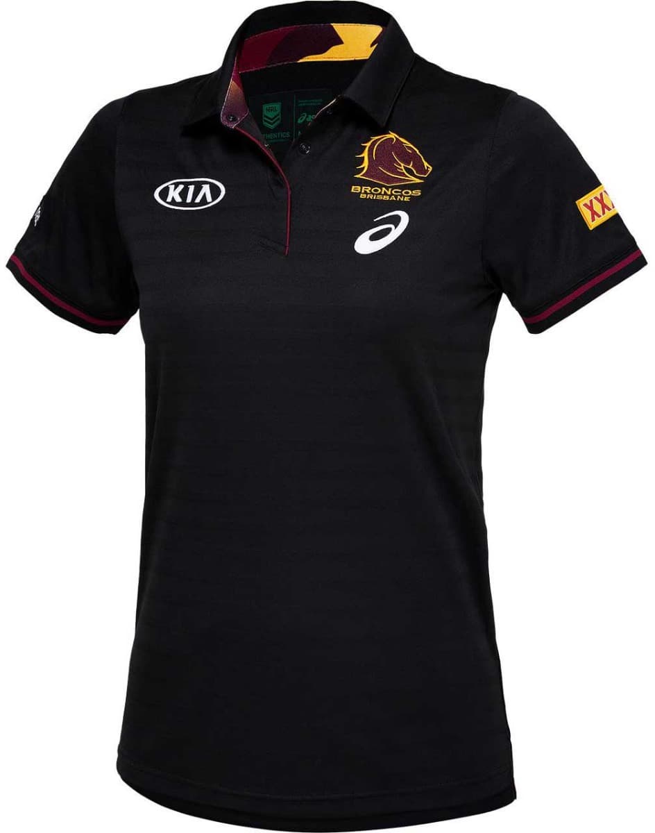 Brisbane Broncos Ladies Team Polo Shirt