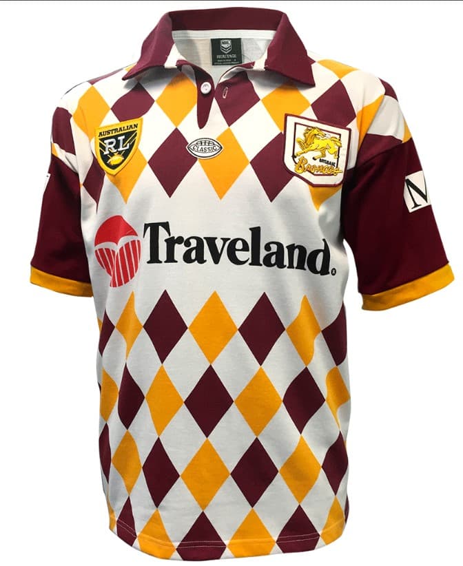 Brisbane Broncos 1995 Classic Retro Jersey