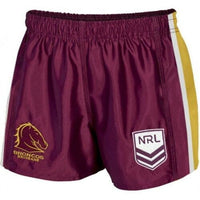 Brisbane Broncos Mens Footy Shorts