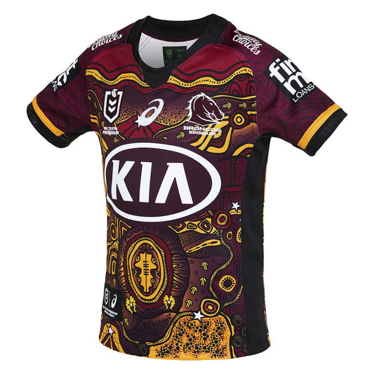 Brisbane Broncos NRL Kids Indigenous Jersey