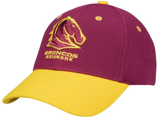 Brisbane Broncos 2025 NRL Sportsmesh Cap