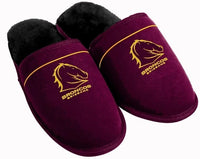 Brisbane Broncos NRL Mens Slippers