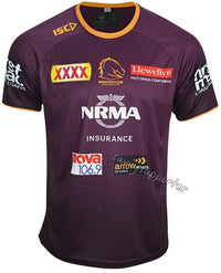 Brisbane Broncos Maroon NRL Training Shirt
