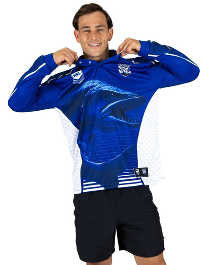 Canterbury Bulldogs 2025 NRL Mens Barracuda Fishing Shirt