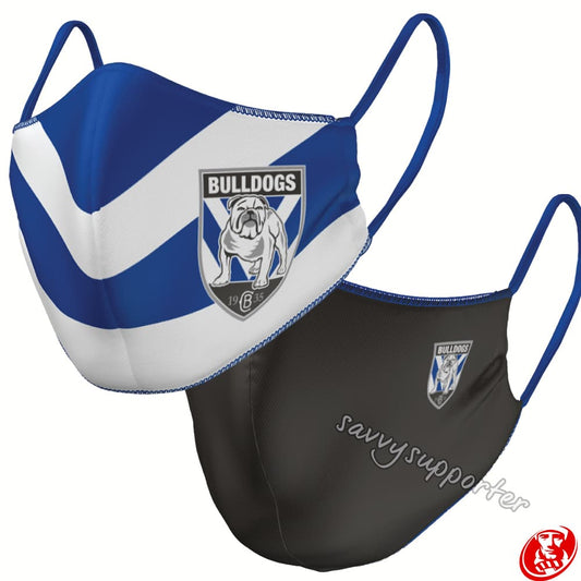 Canterbury Bulldogs NRL Reversible Face Mask