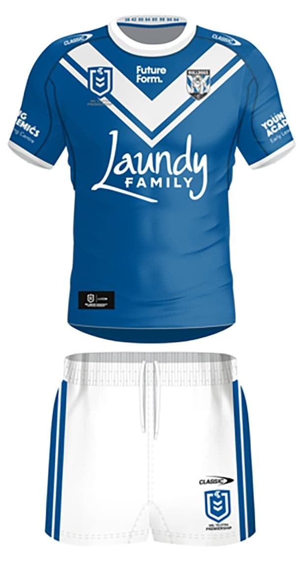 Canterbury Bulldogs 2024 NRL Toddler Away Jersey