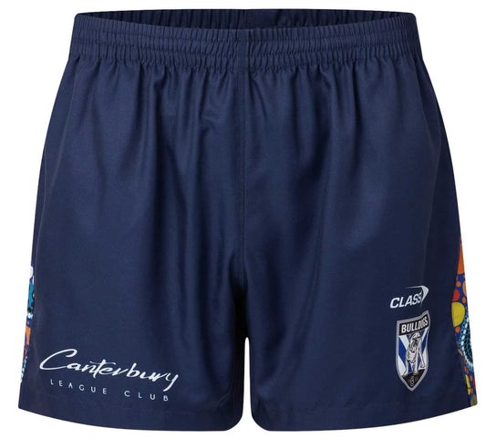 Canterbury Bulldogs NRL Mens Indigenous Training Shorts