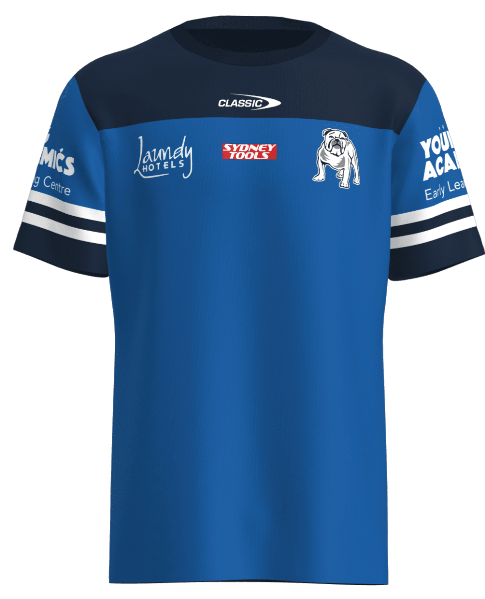 Canterbury Bulldogs NRL Mens Captains Run Tee